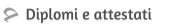 Diplomi e attestati